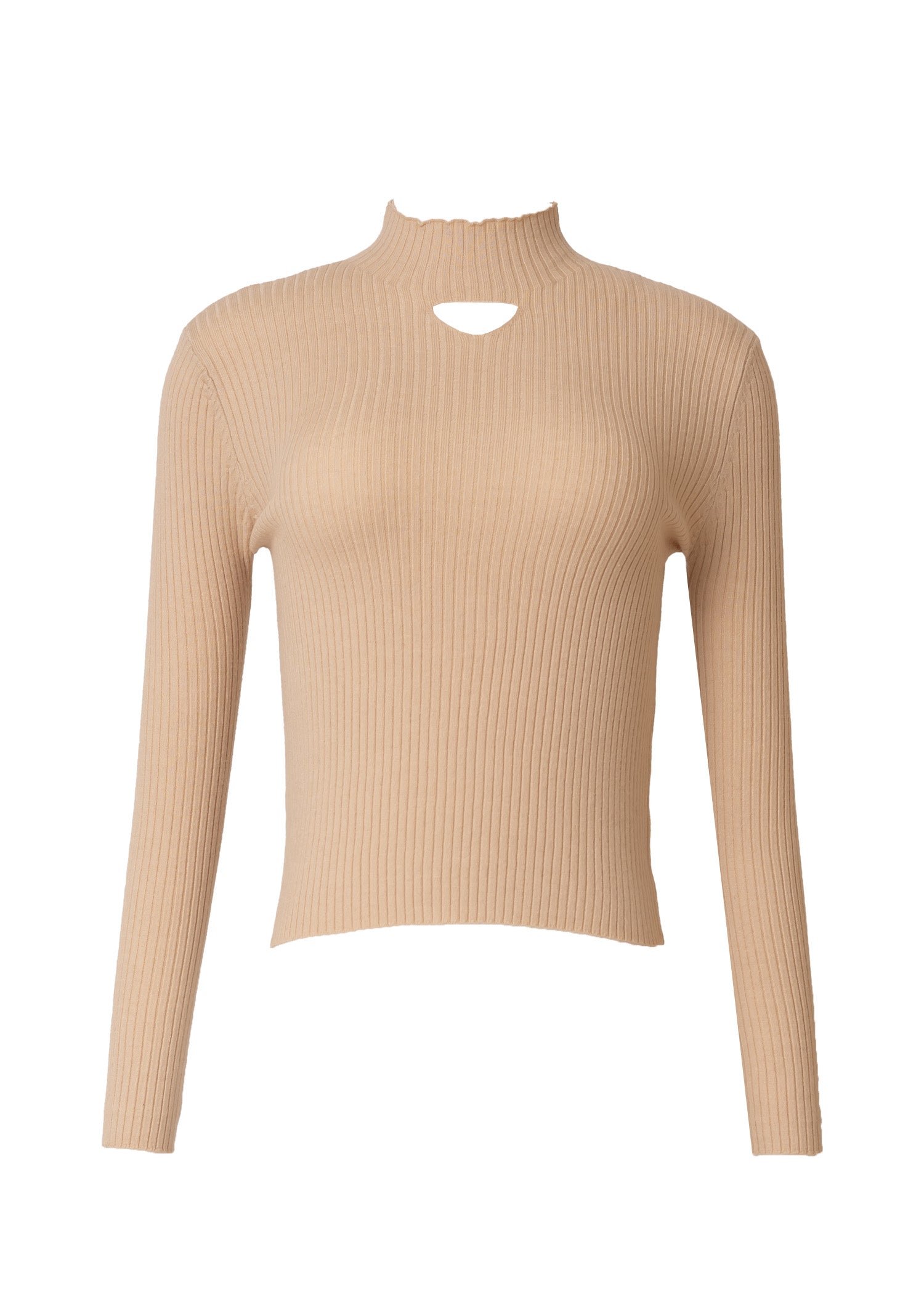 Beige Cutout Sweater - Image 5