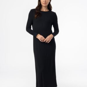 Black Basic Maxi
