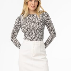 Black & White Printed T-Shirt